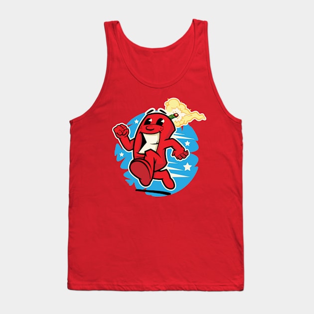 FireCracka Tank Top by Mattocks Design